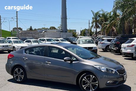 Grey 2015 Kia Cerato Sedan Sli