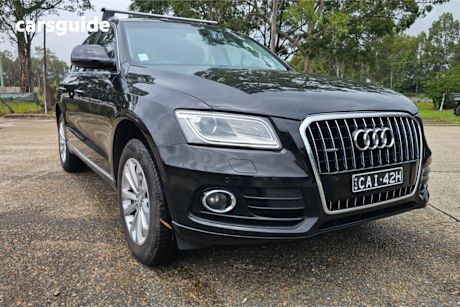Black 2015 Audi Q5 Wagon 2.0 Tdi Quattro
