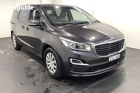 Grey 2019 Kia Carnival Wagon S