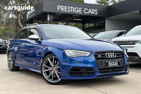 Blue 2016 Audi S3 Hatchback Sportback 2.0 Tfsi S Tronic