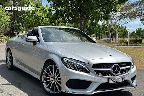 Silver 2018 Mercedes-Benz C300 Cabriolet