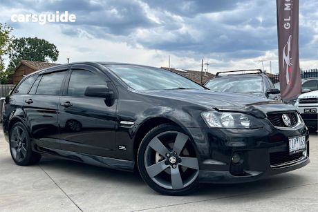 Black 2012 Holden Commodore Sportswagon Sv6 Z-Series