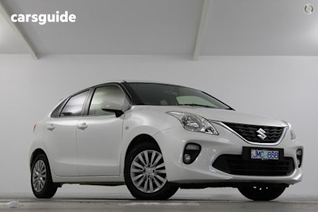 White 2022 Suzuki Baleno Hatchback Gl