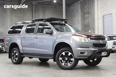 Grey 2015 Holden Colorado Crew Cab Pickup Ltz Storm (4X4)