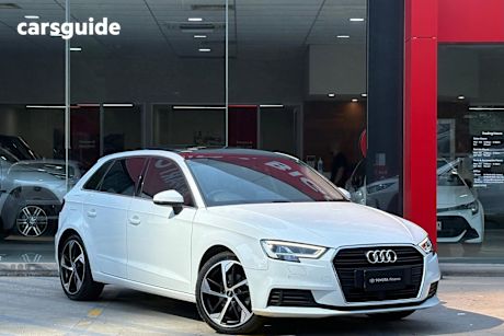 White 2019 Audi A3 Sportback 35 Tfsi Sprtbck (1.4 Tfsi Cod)