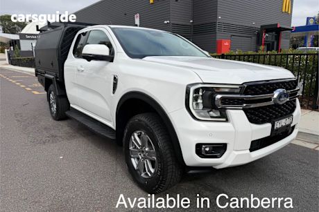 White 2023 Ford Ranger Super Cab Utility Xlt 2.0 (4X4)