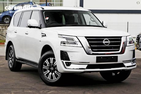 White 2026 Nissan Patrol Wagon Ti (4X4)