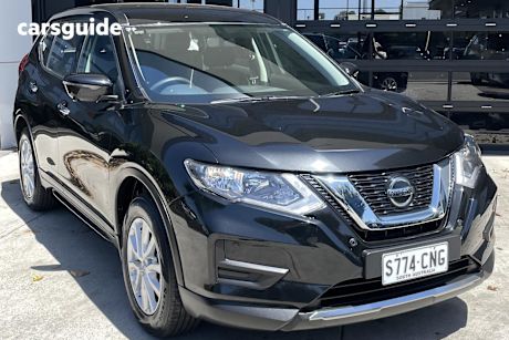 Black 2021 Nissan X-Trail Wagon St 7 Seat (2Wd)