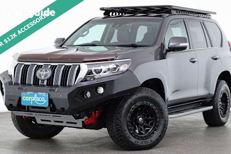 Grey 2018 Toyota Landcruiser Prado Wagon Vx (4X4)