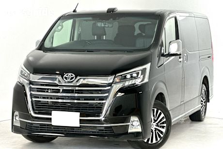 Black 2024 Toyota Granvia Wagon Vx (6 Seats)