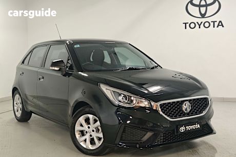 Black 2020 MG MG3 Hatchback Core S Limited Edition