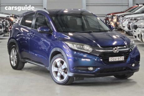 Blue 2017 Honda HR-V Wagon Vti-S