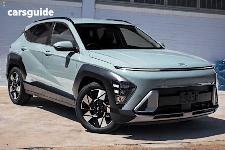 Green 2026 Hyundai Kona SUV HYBRID ELITE F