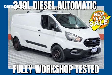 White 2018 Ford Transit Custom Van 340L (Lwb)