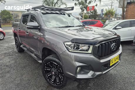 Grey 2021 LDV T60 Double Cab Utility Pro (4X4)