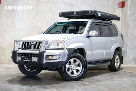 Silver 2004 Toyota Landcruiser Wagon Gxl (4X4)