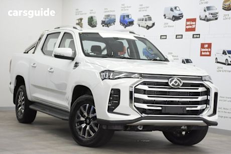 White 2025 LDV T60 Double Cab Utility Max Pro (4X4)