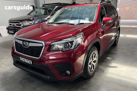 Red 2019 Subaru Forester Wagon 2.5I (Awd)