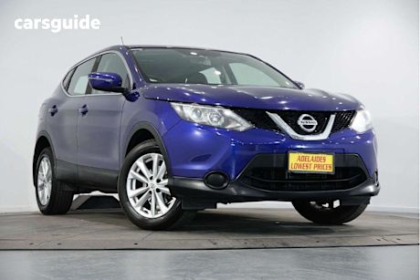 Blue 2015 Nissan Qashqai Wagon St (4X2)