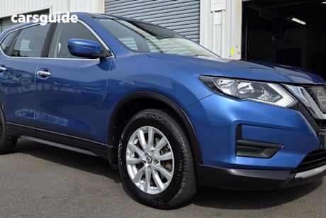 Blue 2018 Nissan X-Trail Wagon St (4Wd)