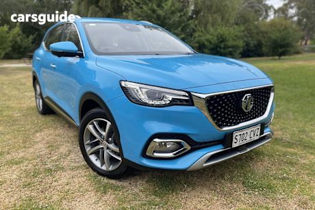 Blue 2022 MG HS Wagon Essence