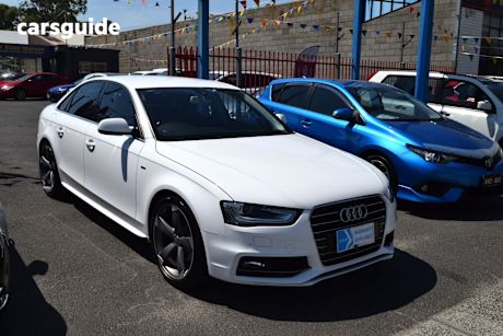 White 2015 Audi A4 Sedan 1.8 Tfsi