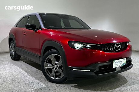 Red 2022 Mazda MX-30 Wagon G20E Astina Mhev