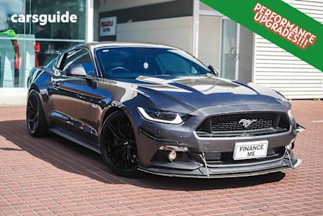 Grey 2016 Ford Mustang Coupe Fastback Gt 5.0 V8