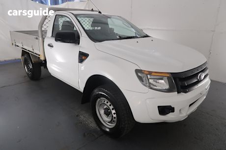 White 2012 Ford Ranger Cab Chassis Xl 2.2 (4X4)