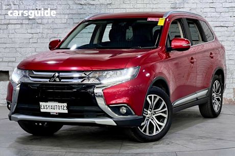 Red 2016 Mitsubishi Outlander Wagon Ls Safety Pack (4X2)