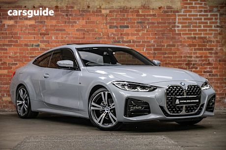 Grey 2022 BMW 420I Coupe M Sport