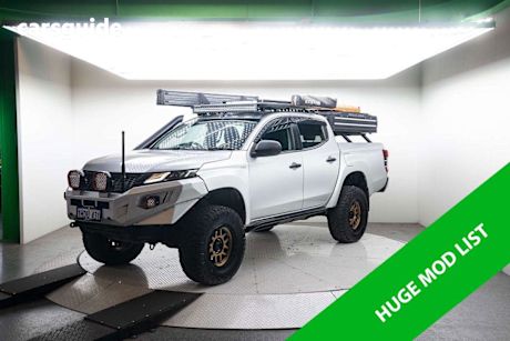 Silver 2019 Mitsubishi Triton Double Cab Pick Up Glx Plus (4X4)