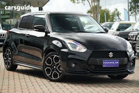 Black 2024 Suzuki Swift Hatchback Sport Turbo (Qld)