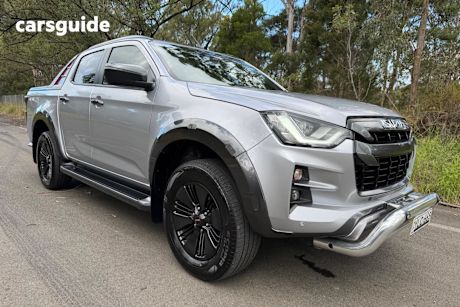 Silver 2022 Isuzu D-MAX Crew Cab Utility X-Terrain (4X4)