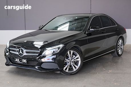 Black 2017 Mercedes-Benz C250 Sedan D