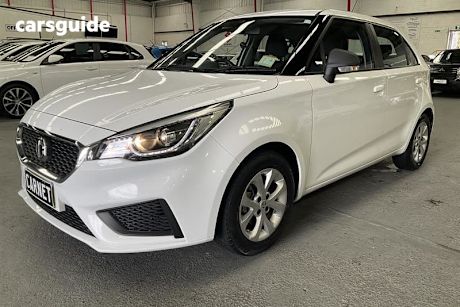 White 2024 MG MG3 Hatchback Core
