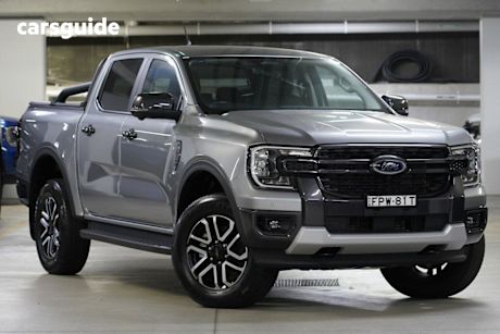 Silver 2025 Ford Ranger Double Cab Pick Up Sport 2.0 (4X4)