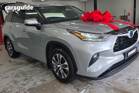 Silver 2022 Toyota Kluger Wagon Gxl Hybrid Awd