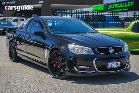Black 2016 Holden UTE Utility Ss-V Redline