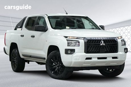 White 2024 Mitsubishi Triton Double Cab Pick Up Glx-R