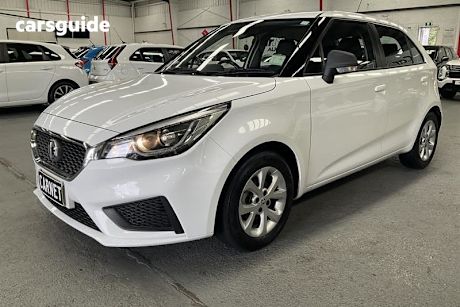 White 2024 MG MG3 Hatchback Core