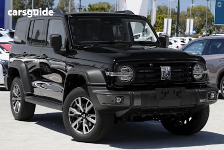 Black 2025 GWM Tank 300 Wagon Ultra Petrol