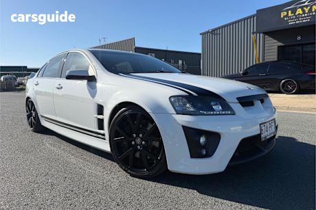 White 2008 HSV GTS Sedan 40TH ANNIVERSARY R