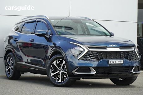 Blue 2022 Kia Sportage Wagon Sx (Fwd)