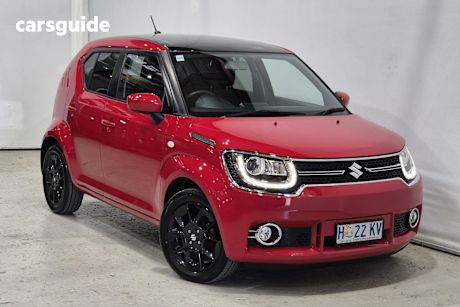 Red 2018 Suzuki Ignis Wagon Glx