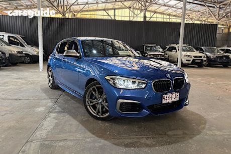 Blue 2016 BMW 1 Hatch M135I F20 LCI