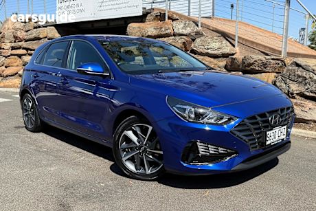 Blue 2020 Hyundai I30 Hatchback Elite