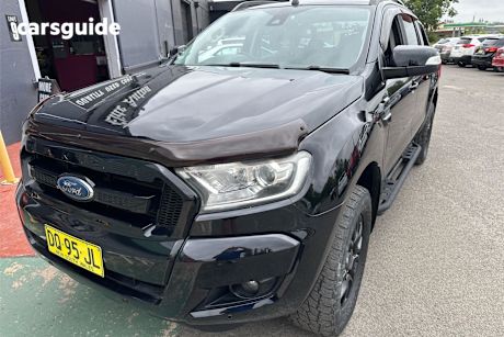 Black 2017 Ford Ranger Dual Cab Utility Xlt 3.2 (4X4)