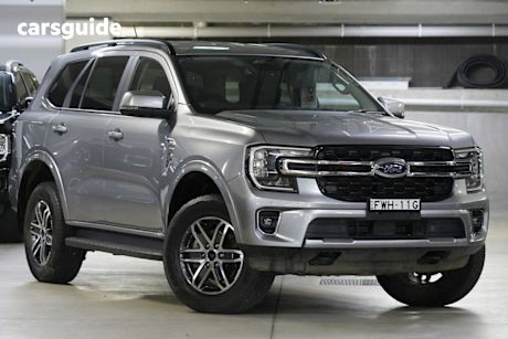 Silver 2025 Ford Everest Wagon Trend (4Wd)