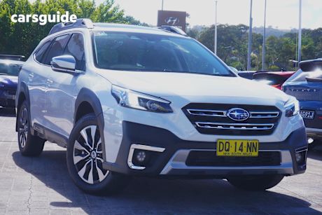 White 2024 Subaru Outback Wagon Awd Touring Xt